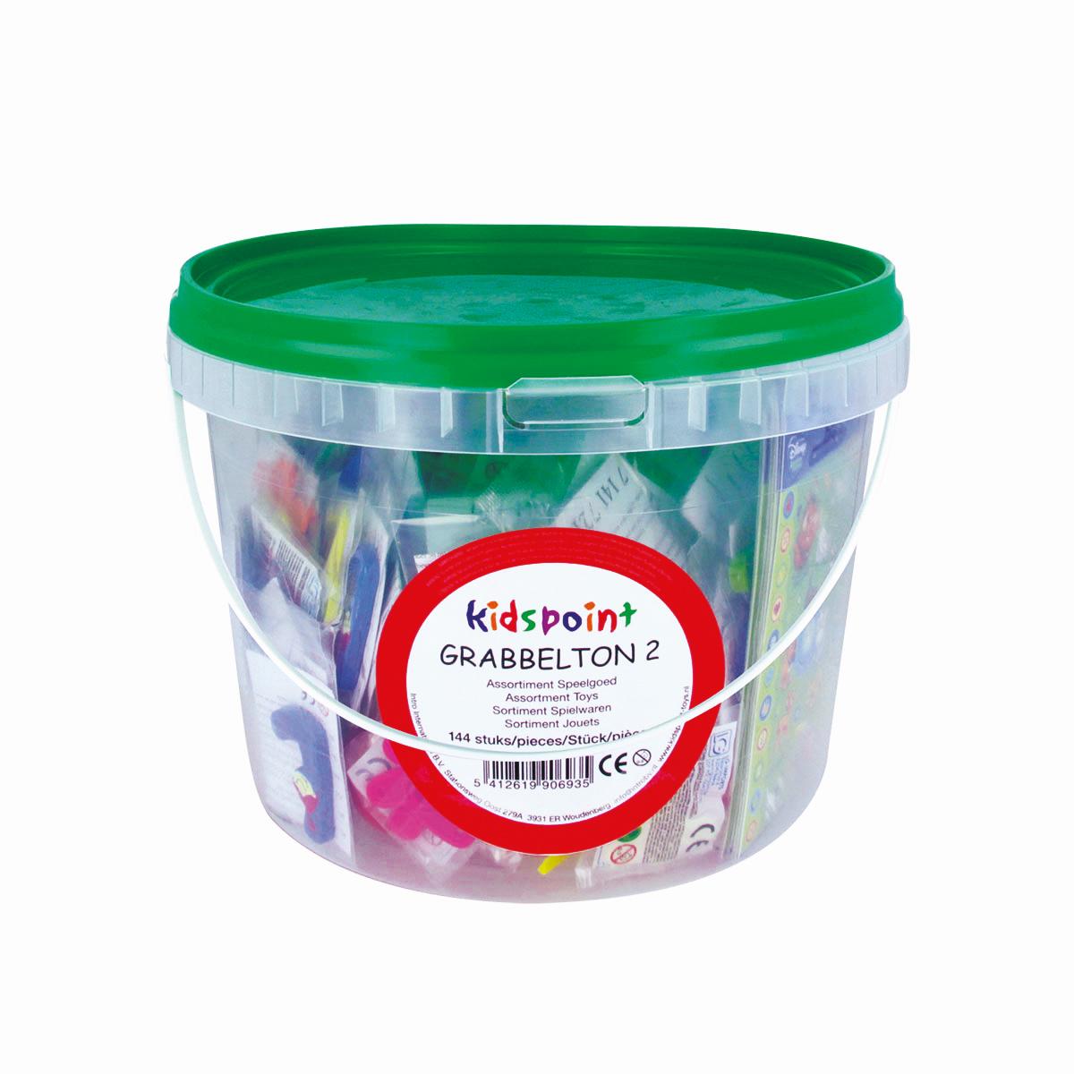 Intro assortiment jouets - 144pces