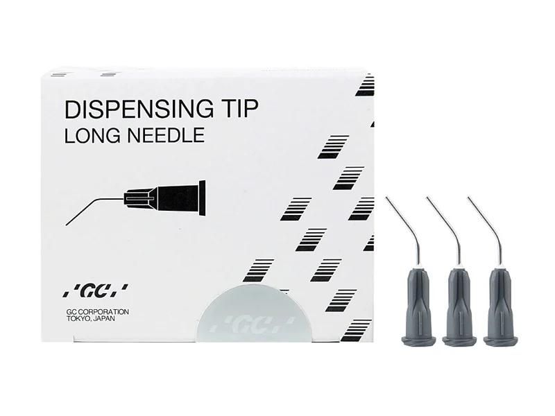 Dispensing tip long needle