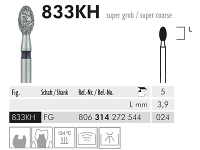 833 KH FG 024 instrument diamanté
