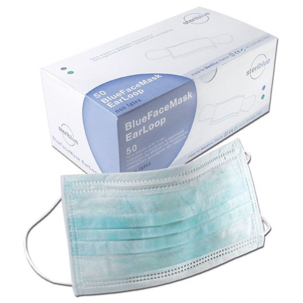 MASQUES A ELASTIQUES - BLEU (50)