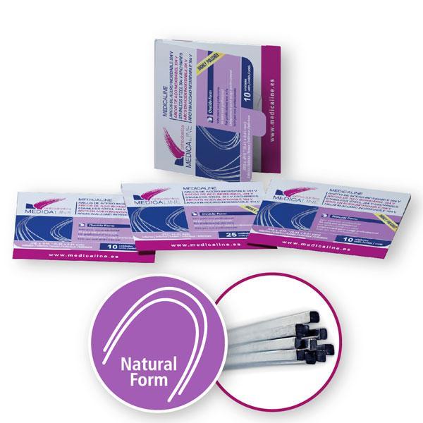 Arcs Armonie Stainless : Rectangular Natural Form (10 Pcs)
