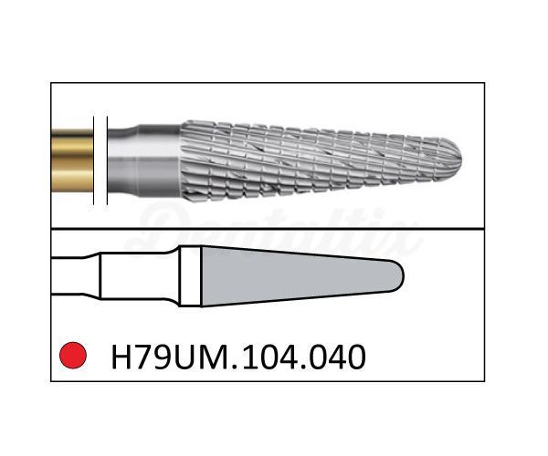 Fraise H79UM.104. Conique arrondie PM (5 pcs)