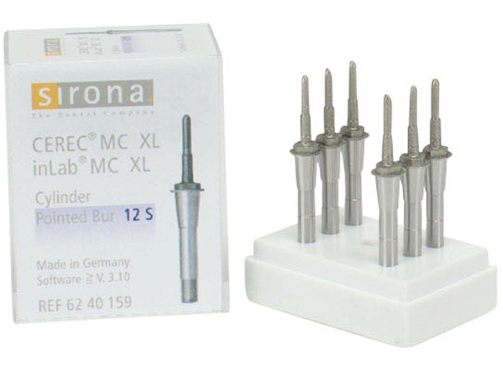 Cerec Inlab Cylinder Pointed Bur 12S