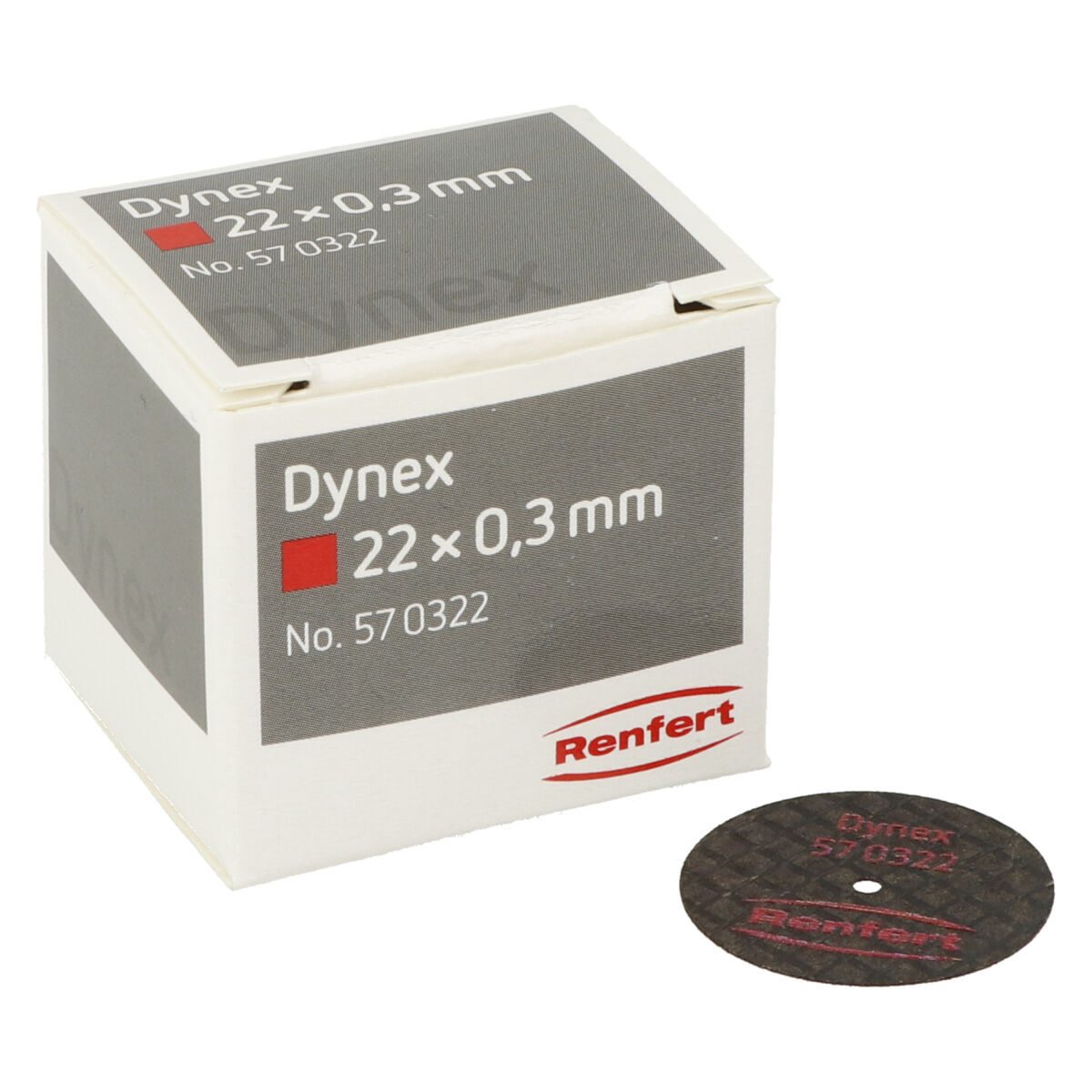 Renfert Dynex Separating discs Ø 22mm x 0,3 mm