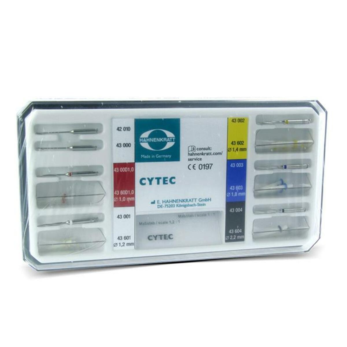 Cytec blanco HT-Glasfiber Wortelstift - standaard set