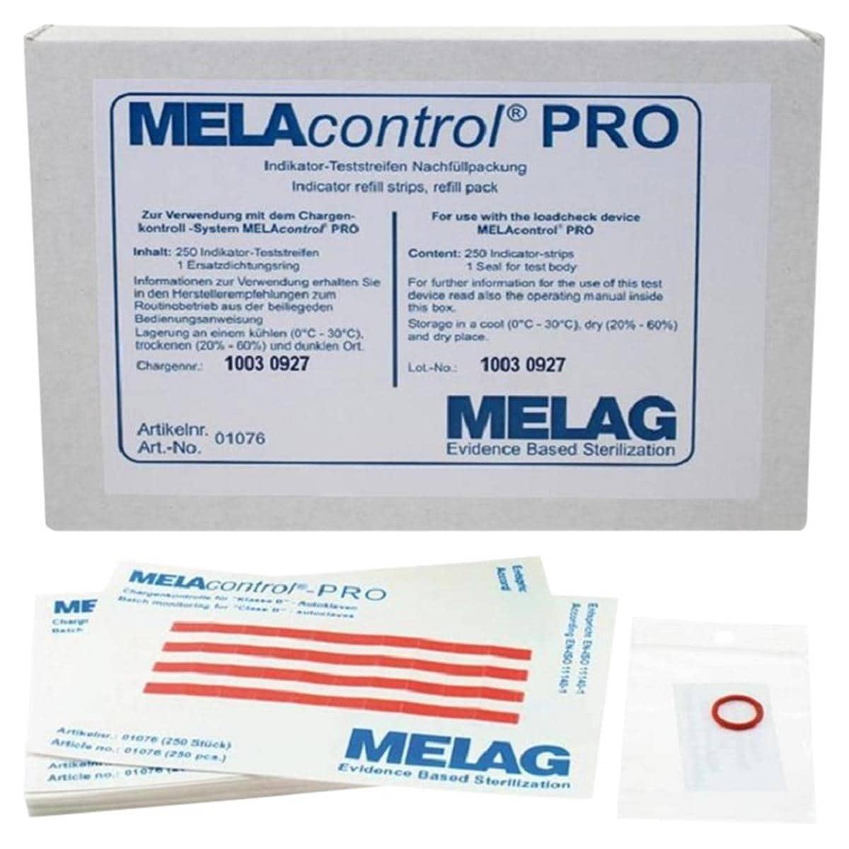 Melag MELAcontrol® Pro Indicator Test Strips Refill (250 st.)