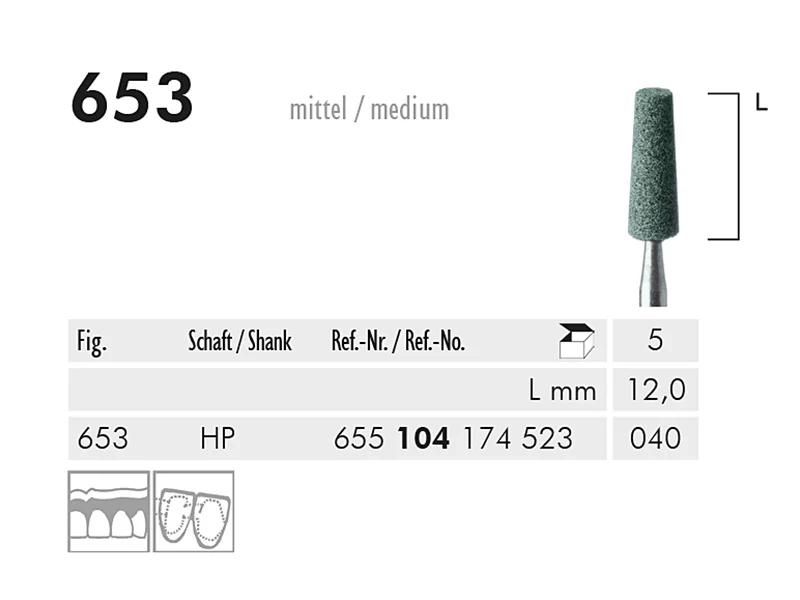 653 HP abrasif (green, medium)