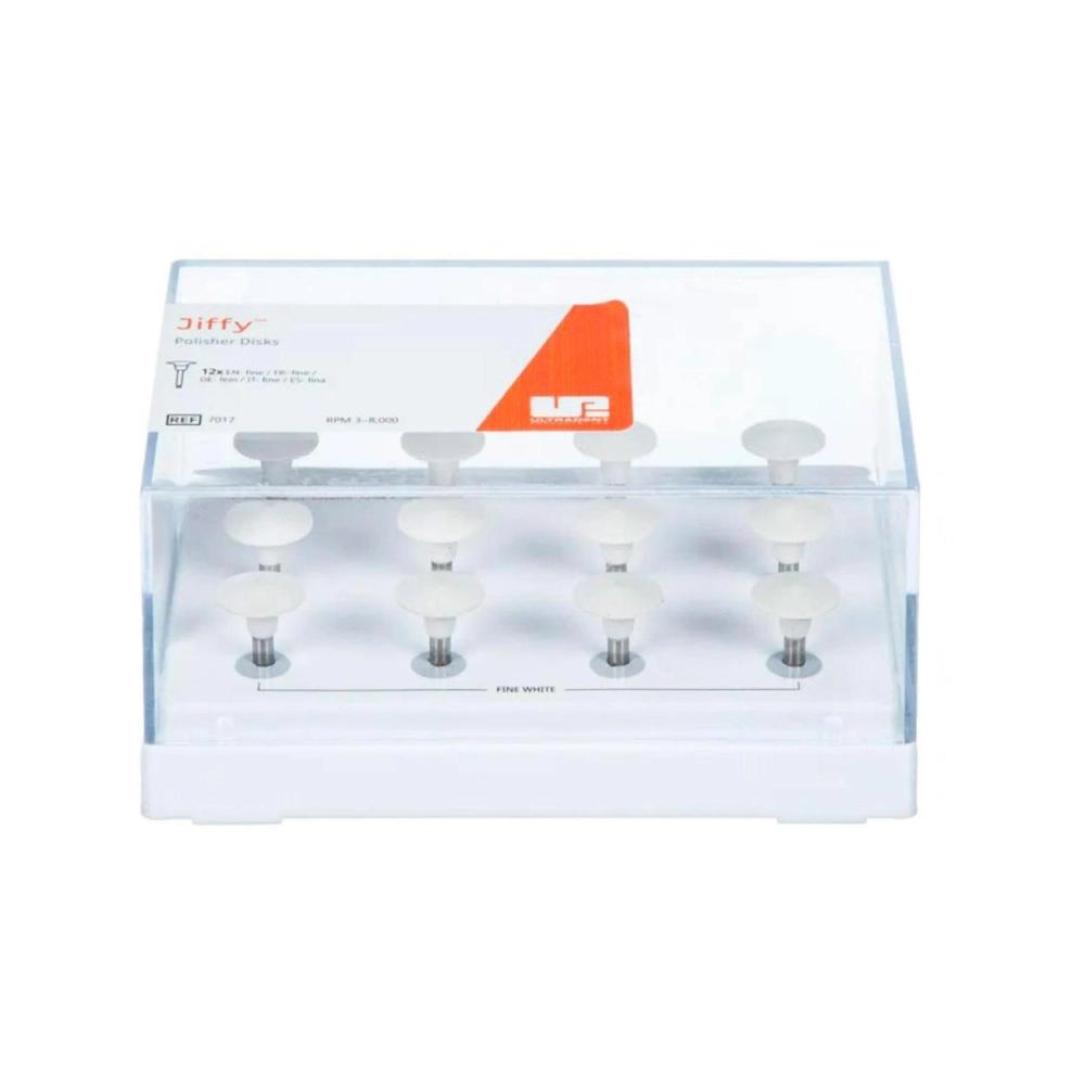 JIFFY POLISH DISC FINE 12PCS.