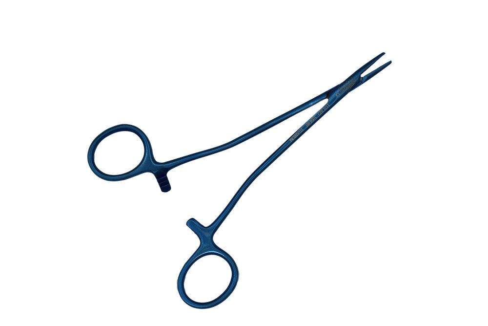 Naaldvoerder fijn Zweeds model 15cm titanium naaldmaat 5-0,6-0 ref. 1004-9B