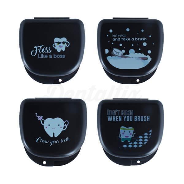 Boîtes orthodontiques avec message (24 pcs)