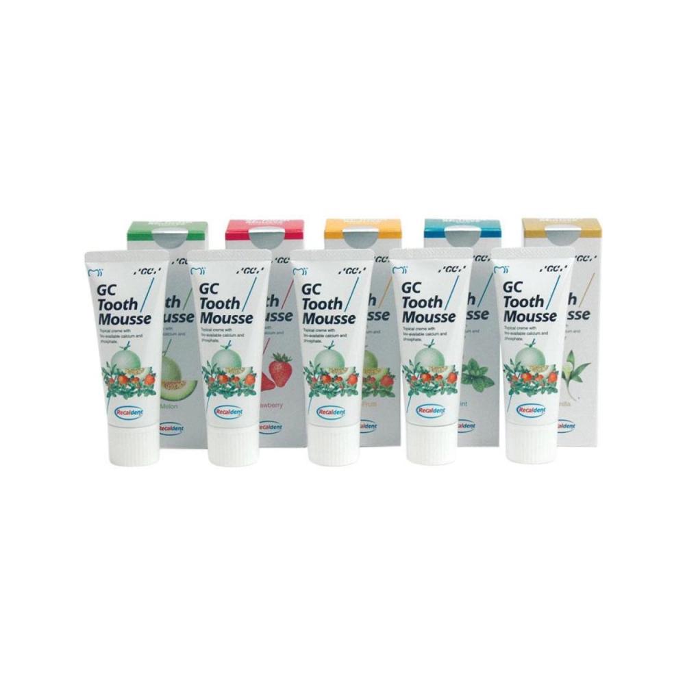GC Tooth Mousse assortiment 5x 40 g
