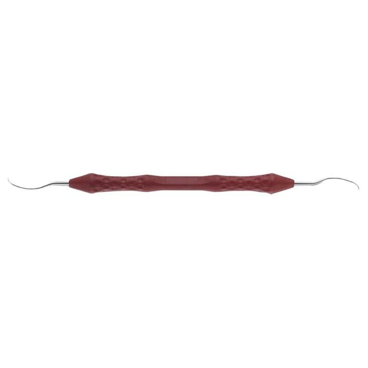 Aesculap Gracey curette 11/12 ergonomisch handvat (rood)