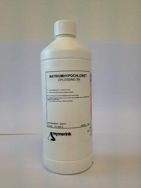 Natriumhypochloriet 3% 1L