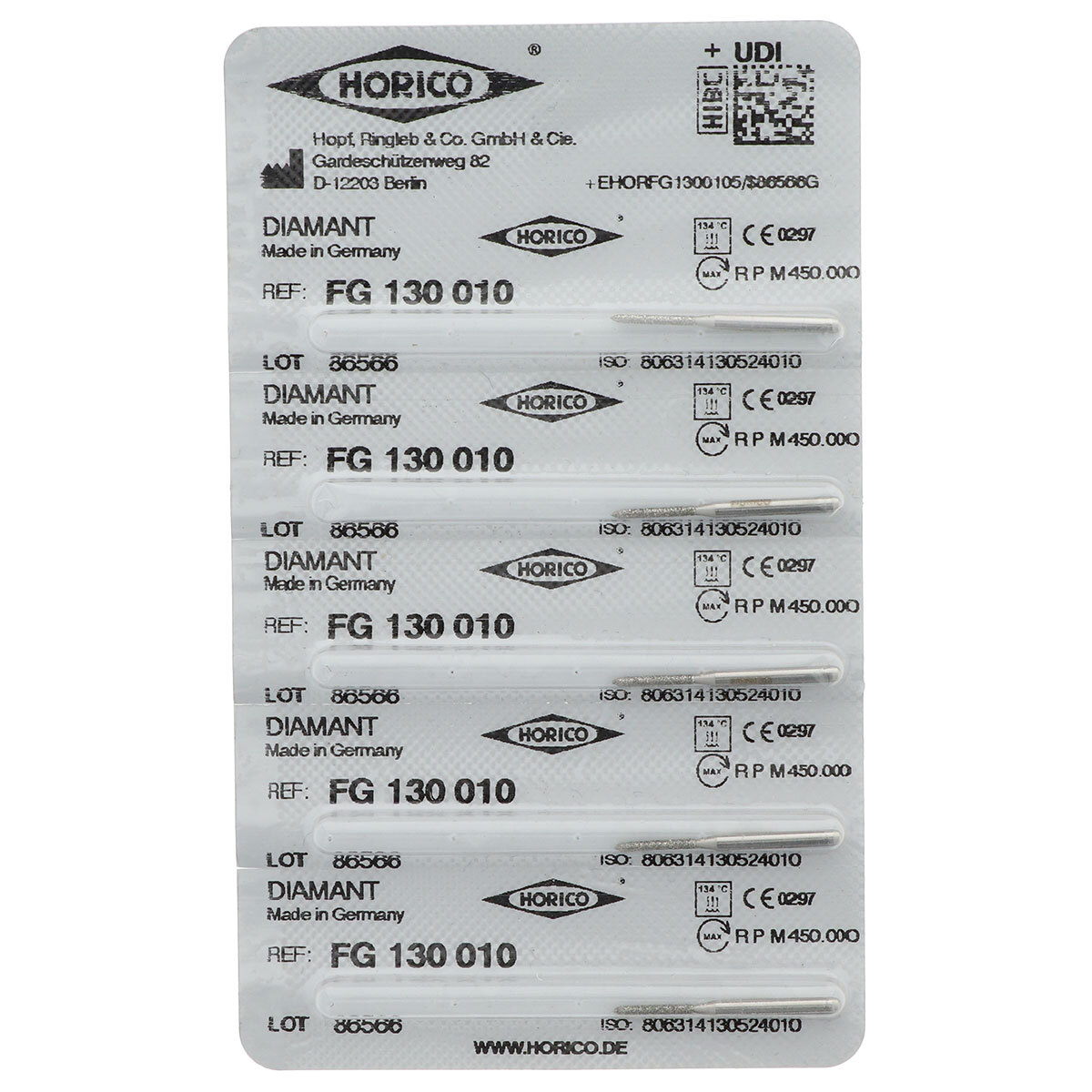 Horico Fraises diamantées FG 130 - 010