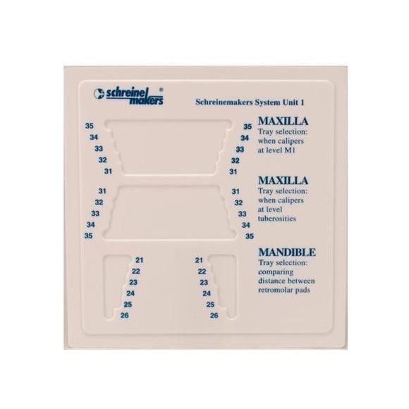 Clan Schreinemakers® gabarit de taille édenté