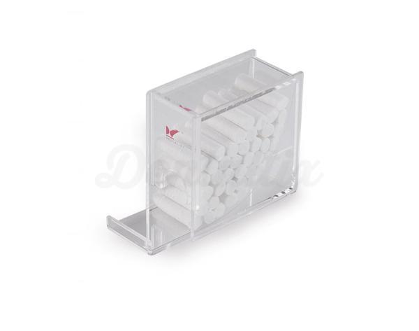 Distributeur de rouleaux de coton