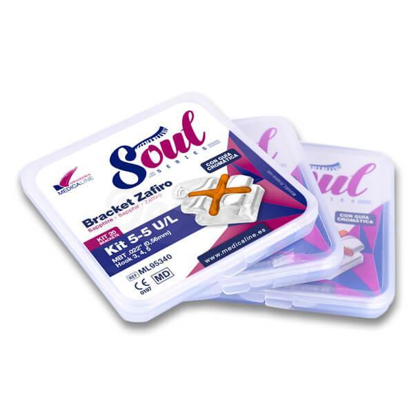Soul kit saffieren MBT-brackets 0,22