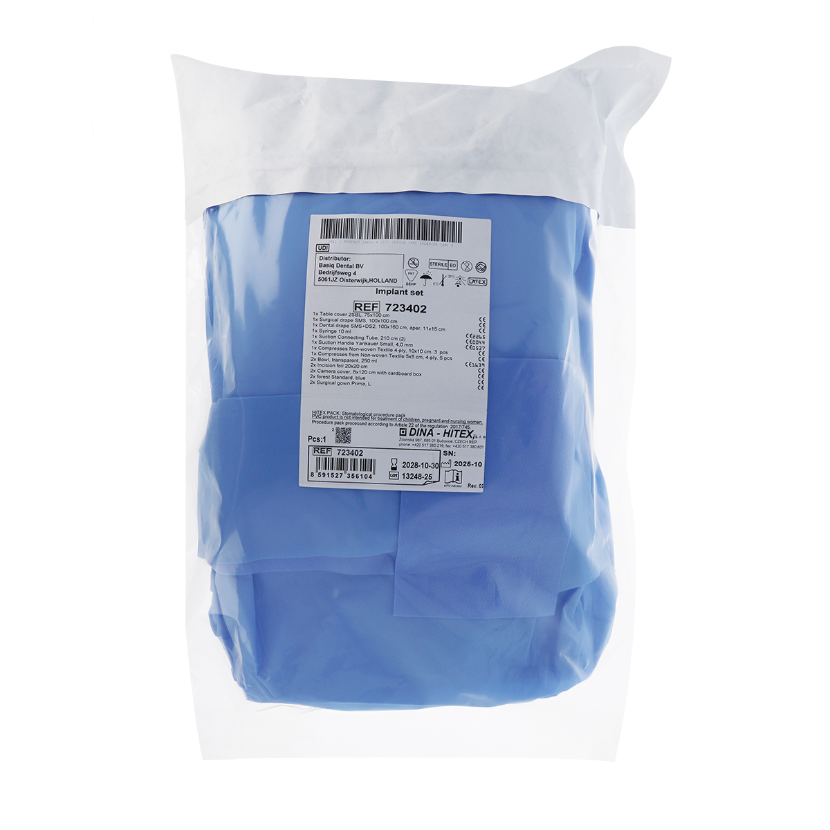 Dina-Hitex Kit d'implantologie stérile