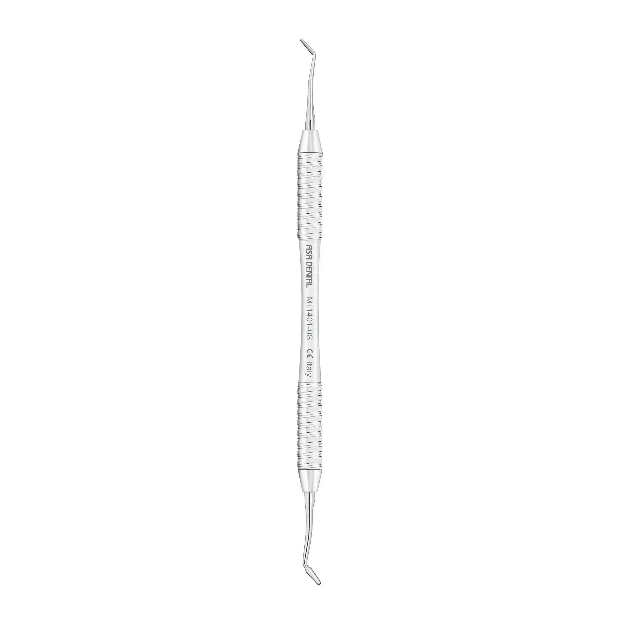 Fouloir à amalgame Asa Dental Leonardo ML #0S Foc strié