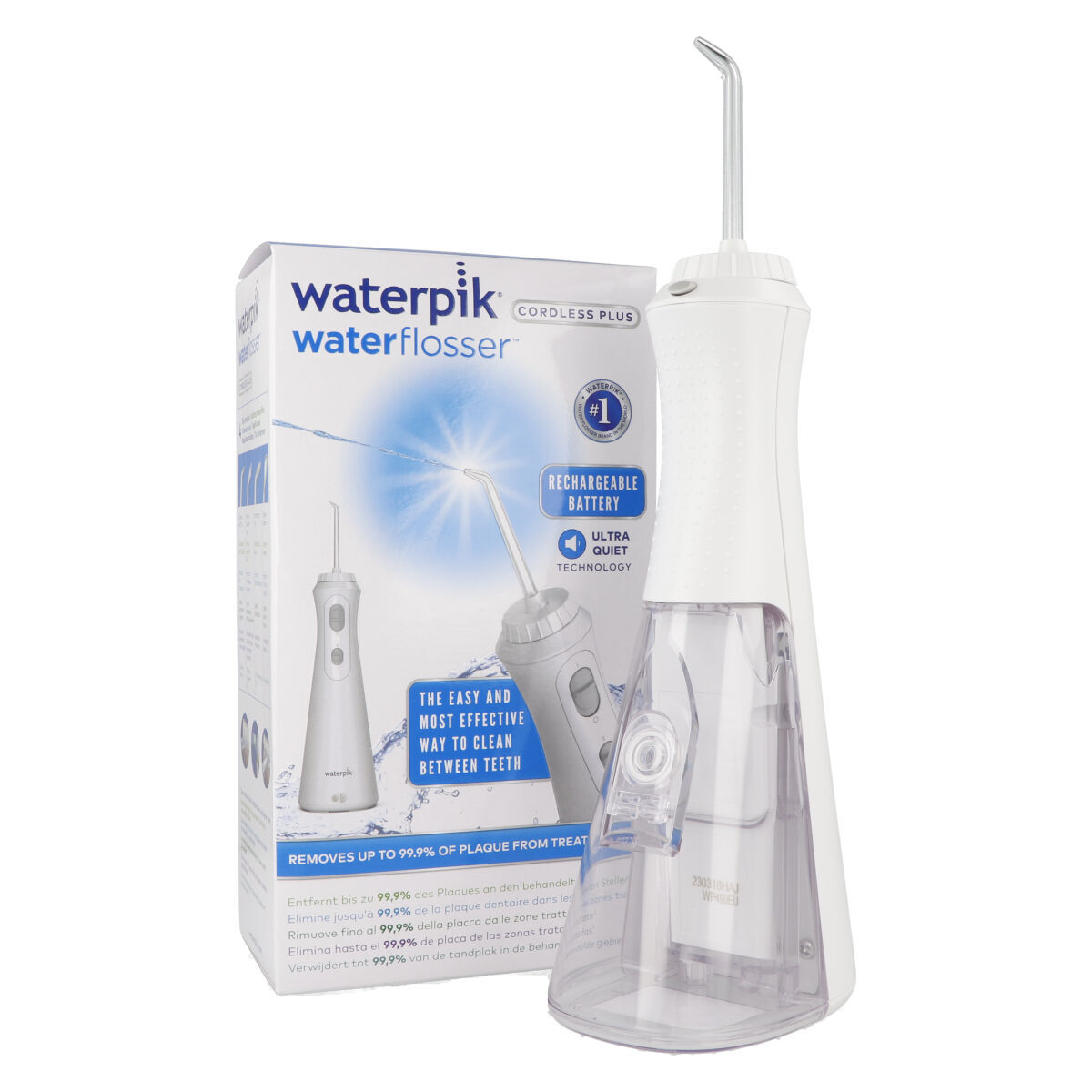 Waterpik® WP-490 Hydropulseur sans fil - blanc