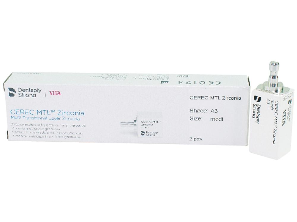 CEREC MTL Zirconia A3 medi 2pcs
