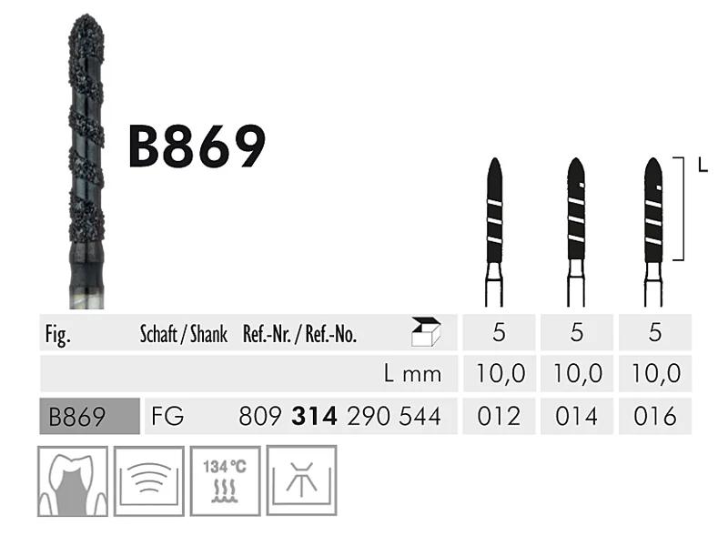 B 869 Black Cobra instrument diamanté