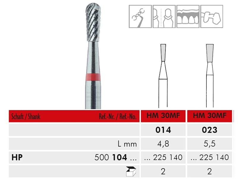 HM 30 MF HP 014 fraise en carbure de tungstène