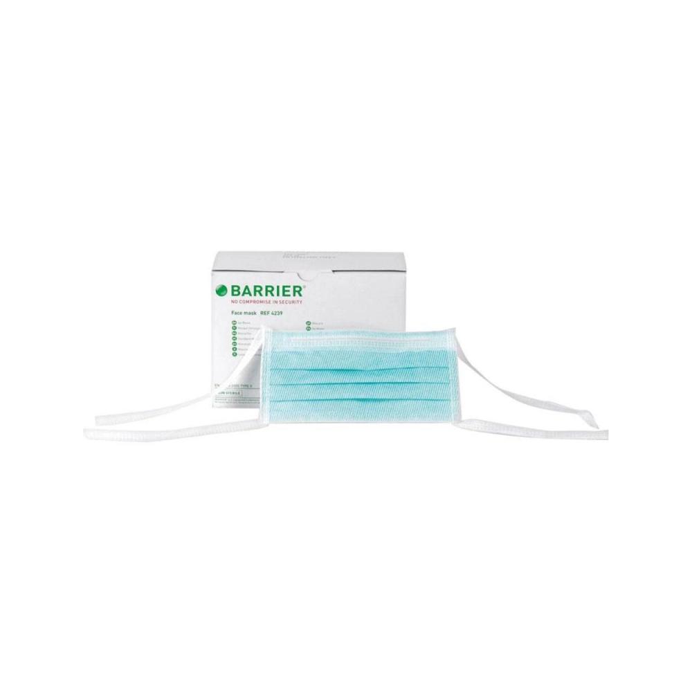 Medical Face Masks Type II vert avec cordelettes 60 pcs