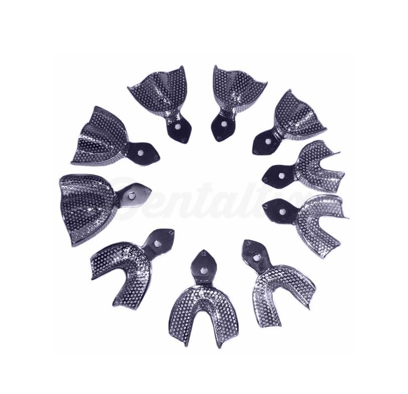 Kit porte-empreintes Rim Lock perforés (10 unités)