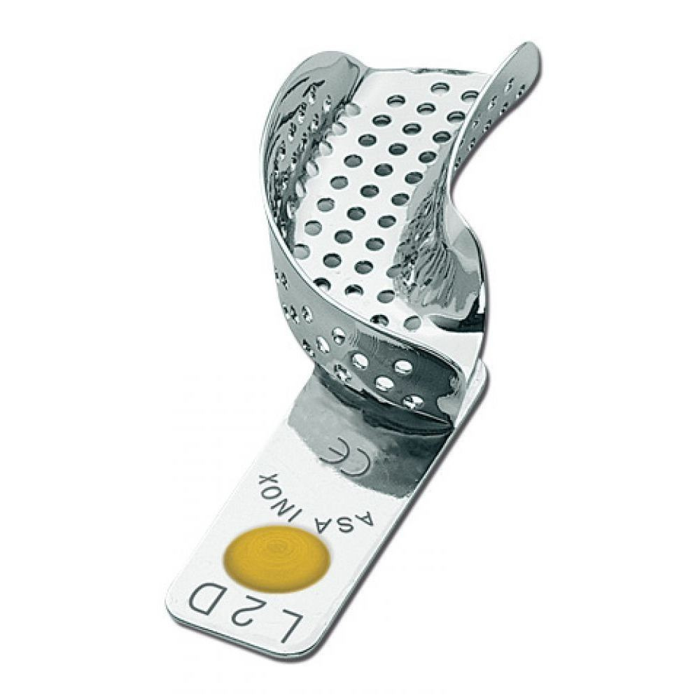 PORTE-EMPREINTES PERFORES PARTIELS - INOX - CODICOLOR