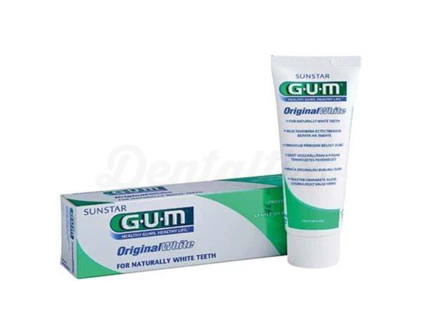 GUM Original White : Dentifrice Blanc (tube 75 ml)