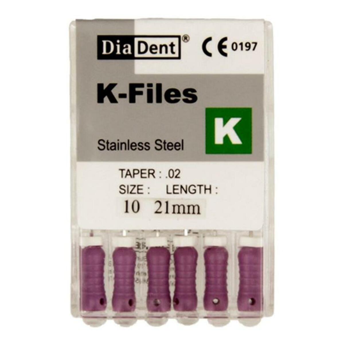 DiaDent SS Limes-K .02 / 21mm - ISO 08