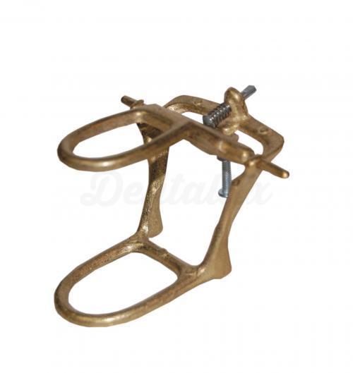 Articulator in messing met 2 punten