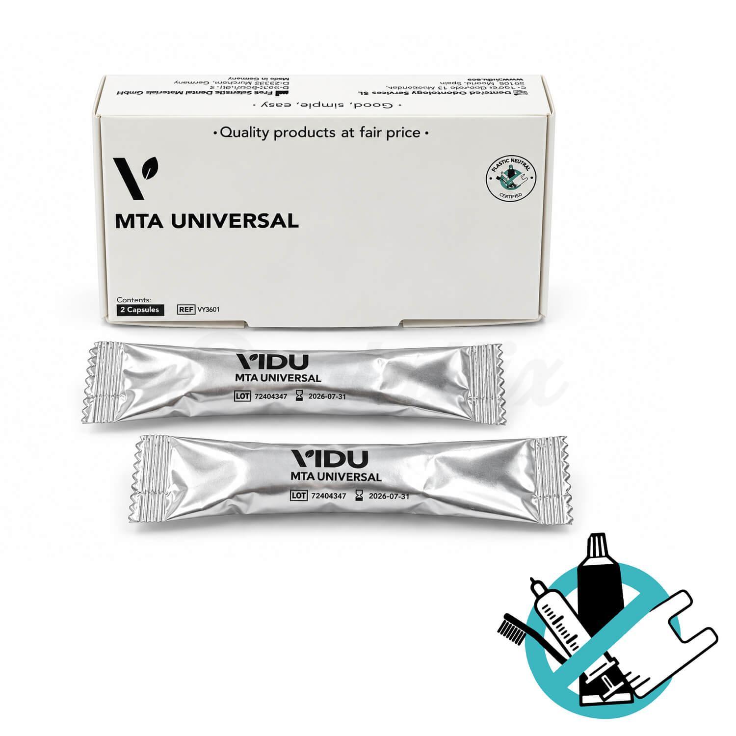 MTA Universal : Ciment de réparation endodontique (2 Capsules)