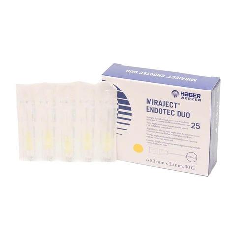 Aiguilles d'Irrigation Canalaire Miraject Endotec Luer Duo (25)