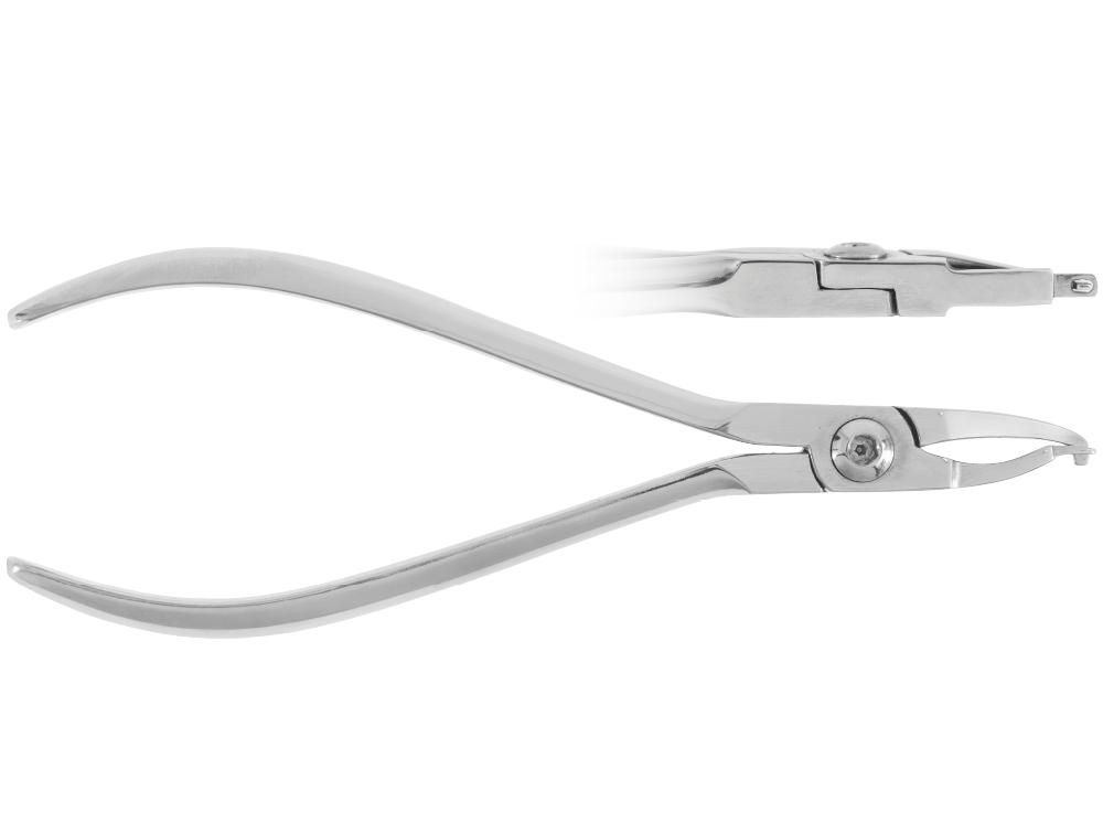 Thermo forming pliers for creating retentions