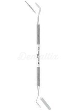 Spatule Heidemann ronde pour l'application de matériaux d'obturation
