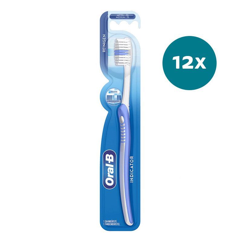 Oral-B Indicator® brosse à dents medium (12 pcs)