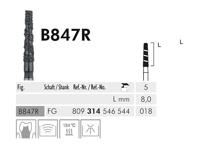 B 847 R FG 018 Black Cobra diamantinstrument