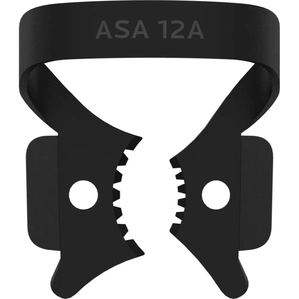 Crampon à digue Asa Dental Vision® Shade #12A à ailettes, strié