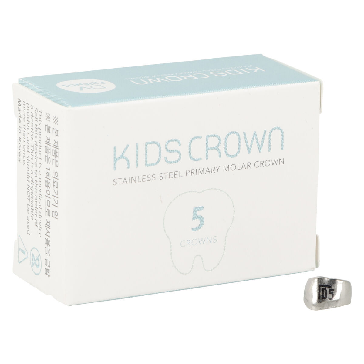 KidsCrown Couronnes provisoires pour dents de lait 1ère molaire LL - 7