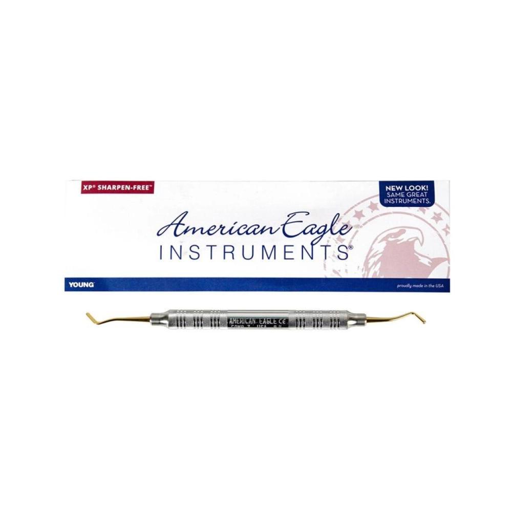 American Eagle Instrument pour composites 4 TN (3/8) inox