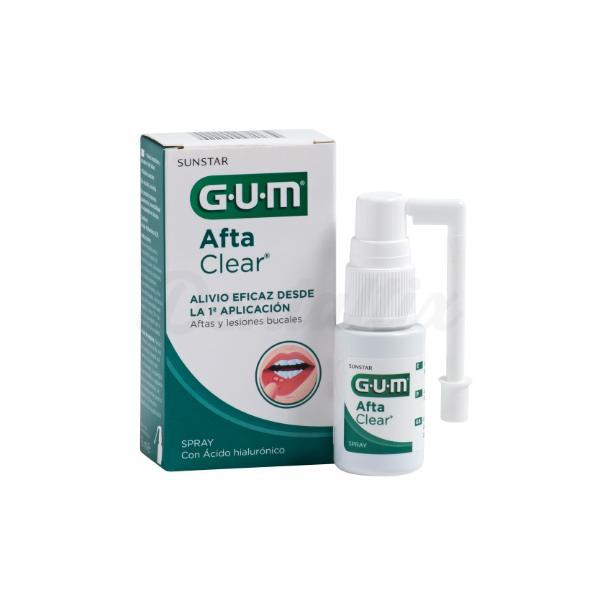 Gum AftaClear : Spray pour les aphtes et les lésions buccales (15 ml)
