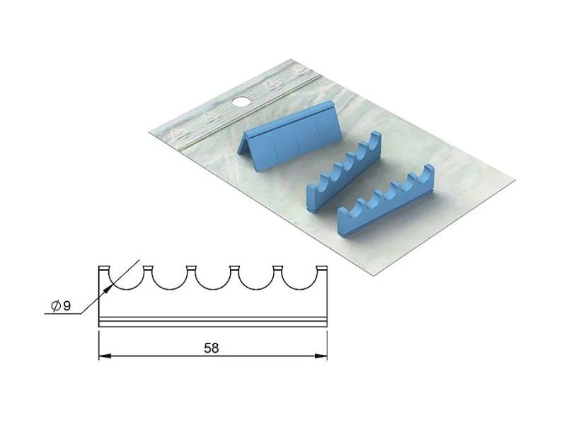 Réassorts silicones pour Easy Tray 18x7 - 5 instruments