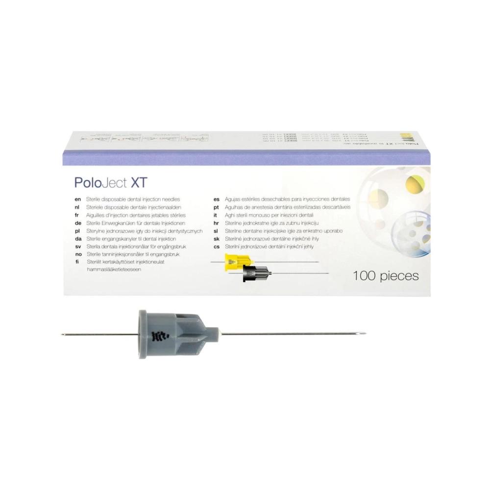 PoloJect XT 27G court 25x0,4 mm 100 pcs