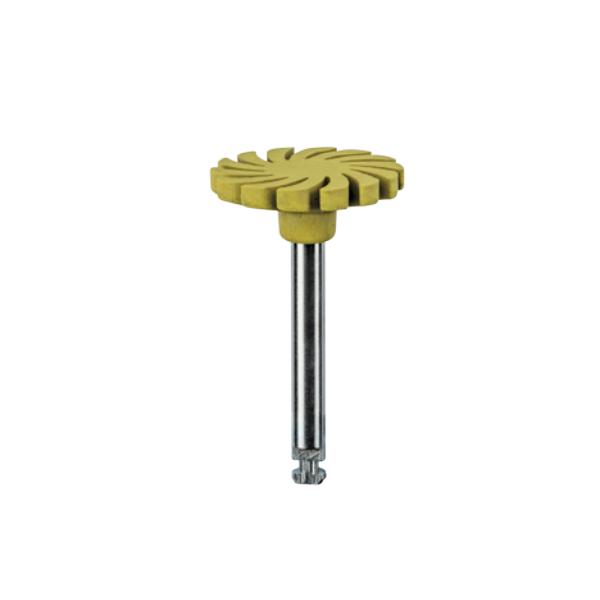 Edenta CeraGloss 30039 CA polissoir jaune 130 / 1,5 mm, étape 2 (6 pcs)