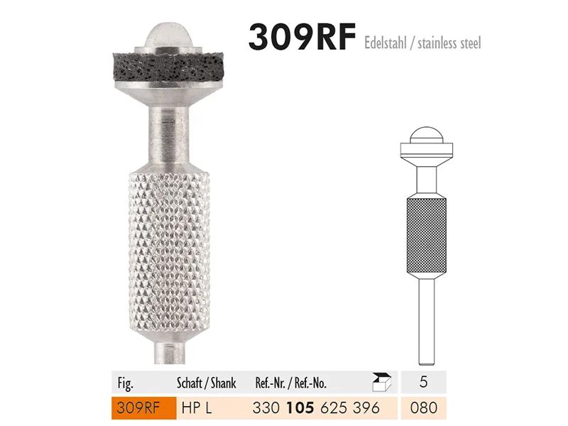 309 RF HP L 080 mandrels with manual fixture of all types of discs