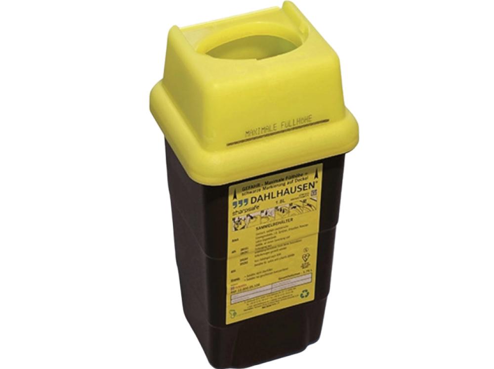 Sharpsafe 1,8 liter afvalcontainer St