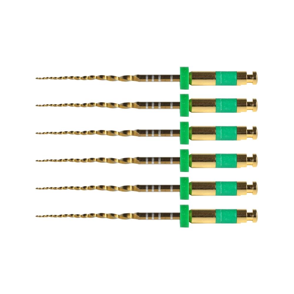 PoloDent RCP Gold limes CA medium 25 mm 6 pcs
