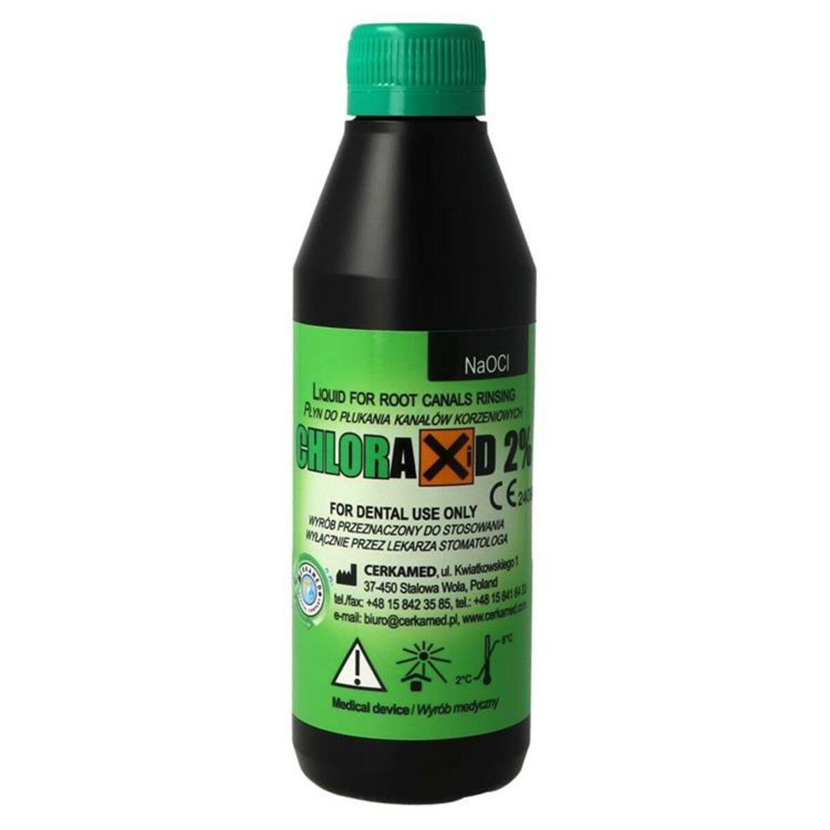 Chloraxid 2% hypochlorite de sodium